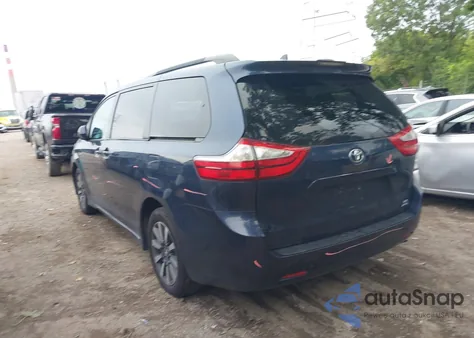 2018 Toyota Sienna Le 7 Passenger from USA, damaged, VIN 5TDJZ3DC6JS195665